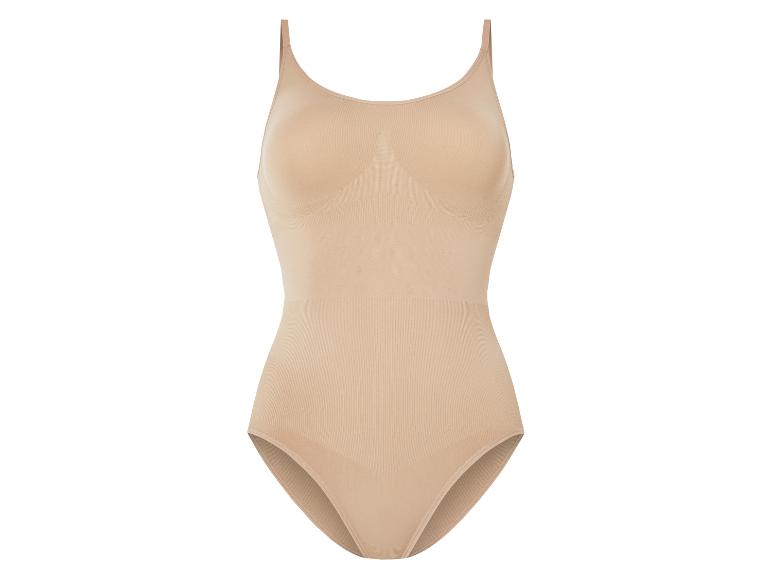 Béžové bezšvové body, formovacia bielizeň.