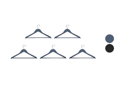 LIVARNO home Drevený vešiak, 5 kusov