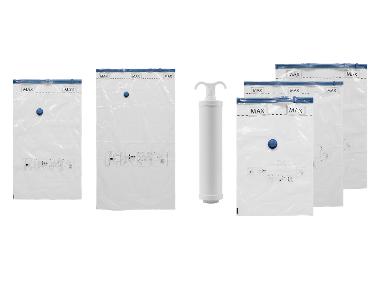 W5 Súprava vákuových úložných vakov, 10-dielna