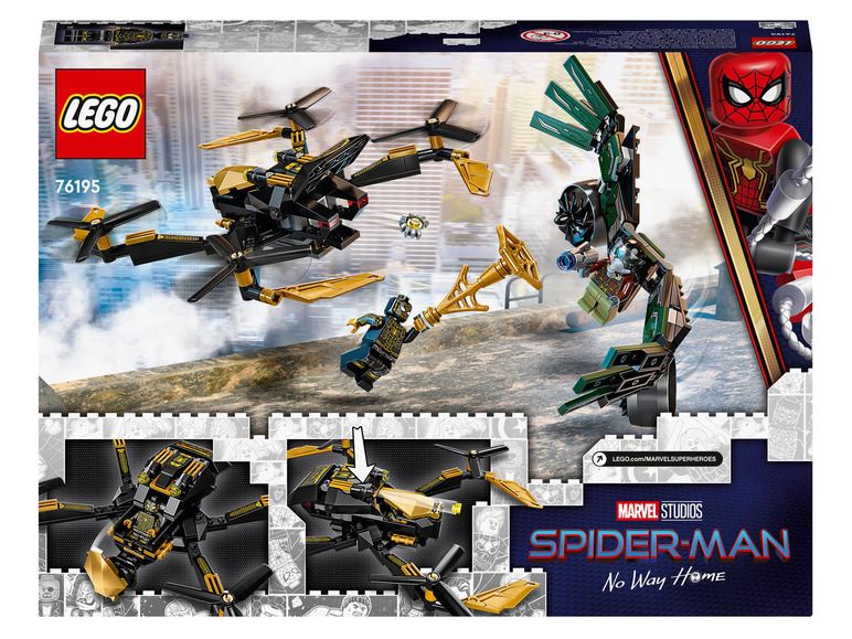 Prejsť na zobrazenie na celú obrazovku: LEGO® Marvel Super Heroes 76195 Spider-Man Súboj dronov – obrázok 8