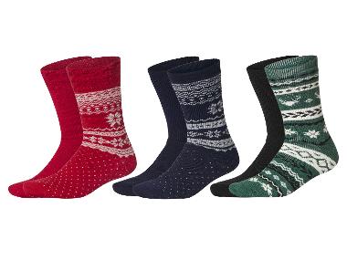 ESMARA® Dámske/pánske termoponožky, 2 páry