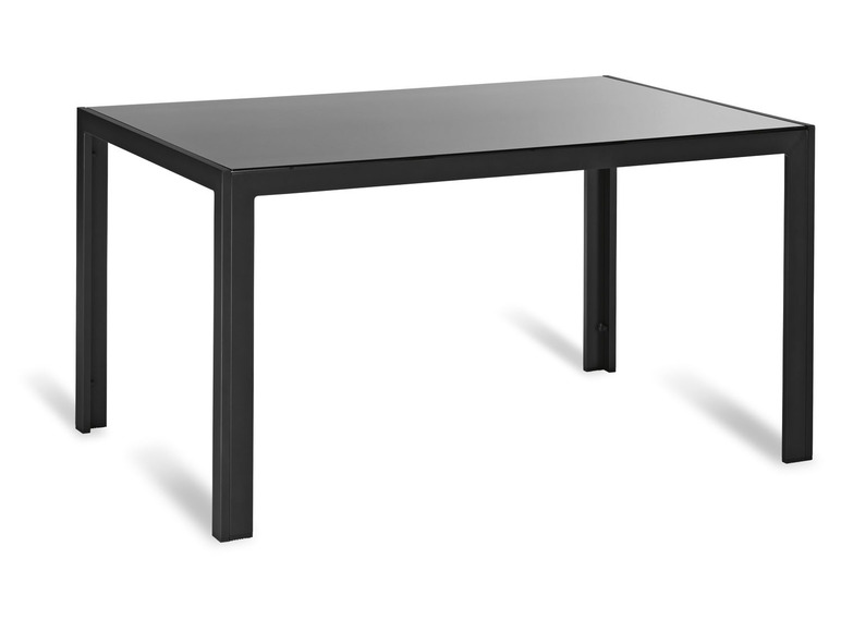 Prejsť na zobrazenie na celú obrazovku: LIVARNO home Hliníkový záhradný stôl Houston s obojstrannou doskou, čierna – obrázok 5