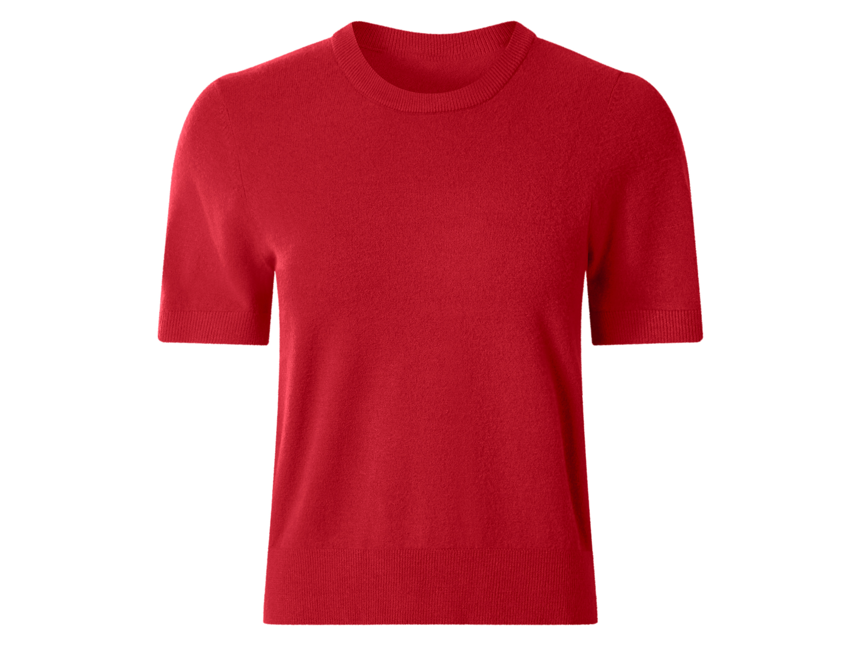 esmara® Dámske pletené tričko (červená, S (36/38))