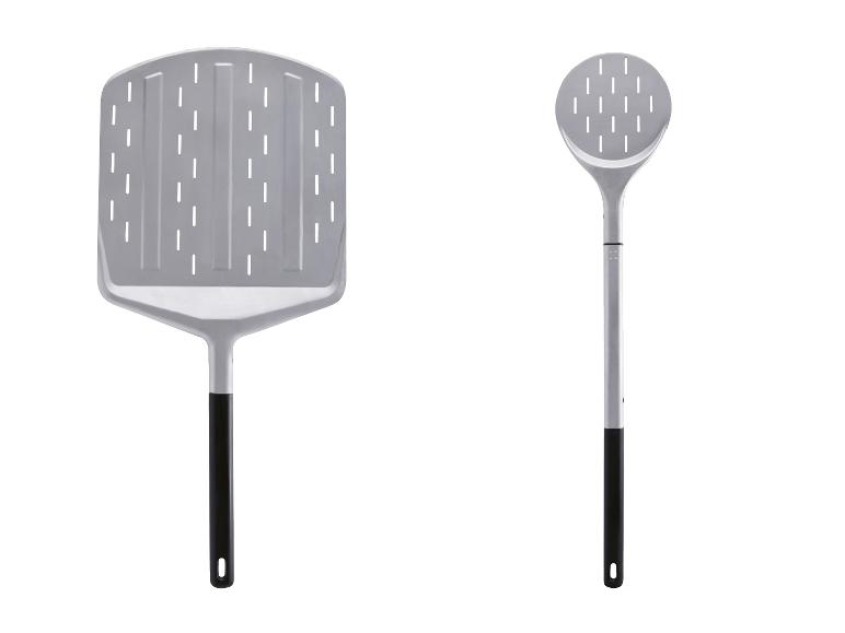 SILVERCREST® Lopatka a obracačka na pizzu Premium, 2-dielna súprava
