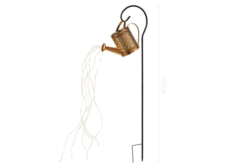 Dekoratívna kanva s LED svetlami na 80 cm stojane