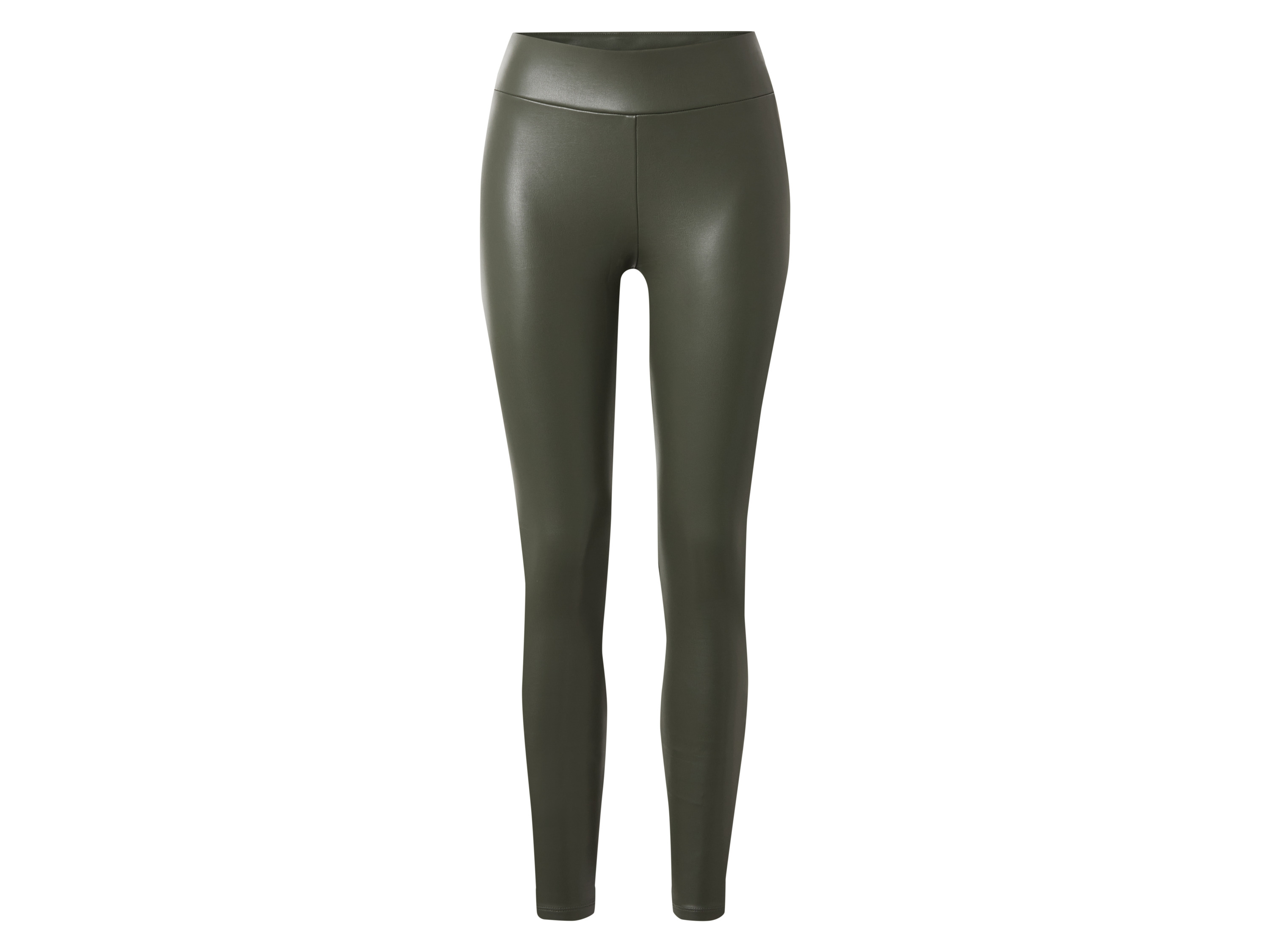 esmara® Dámske legíny v imitácii kože (tmavozelená, 36)