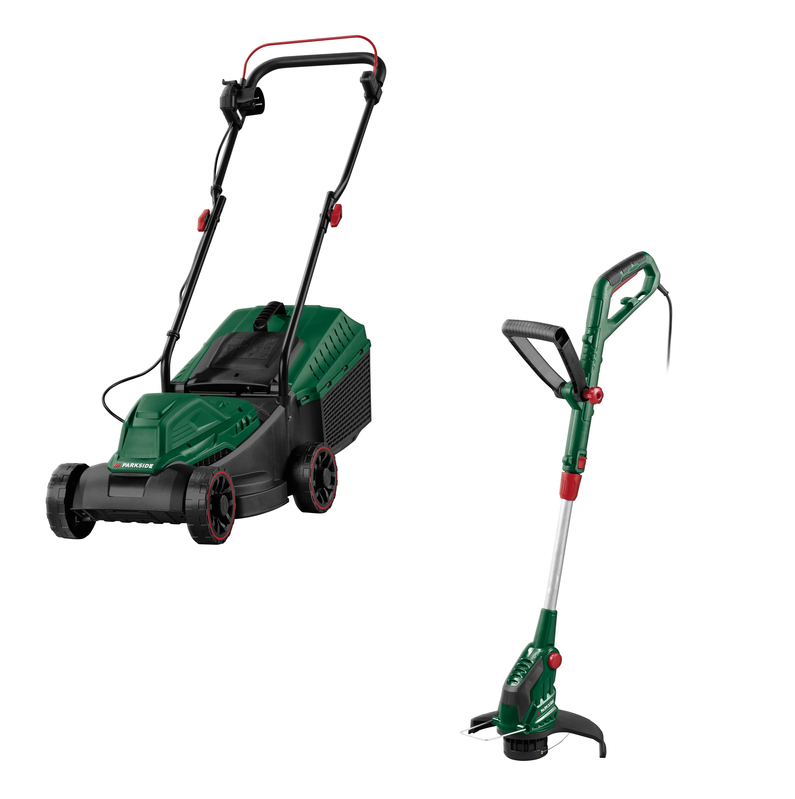 PARKSIDE® Elektrická kosačka PERM 1300 A1 + Elektrický vyžínač PERT 550 C6