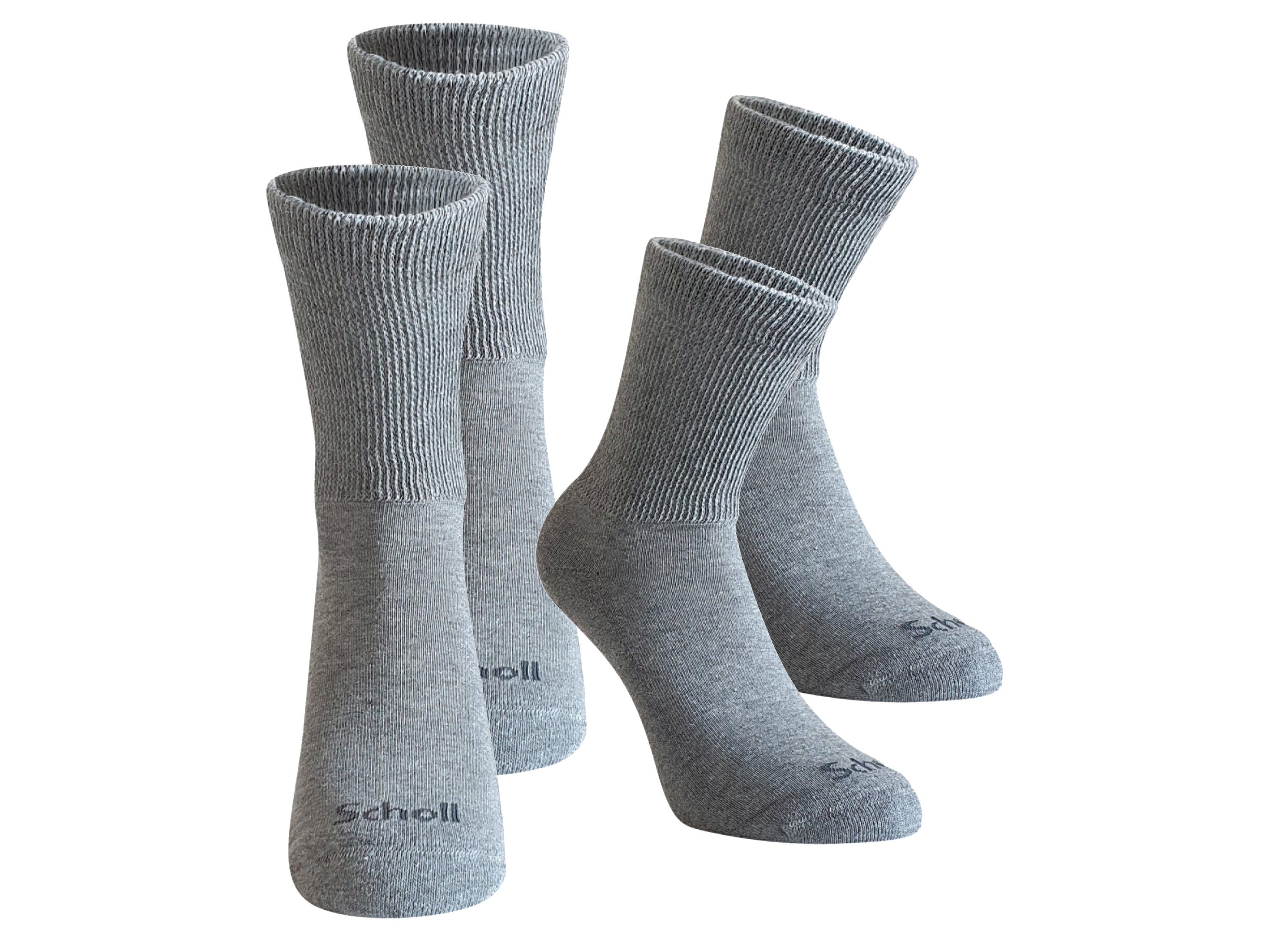 E-shop Scholl Dámske/Pánske ponožky, 2 páry (dámsky, sivá, 39/42)
