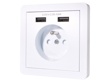 SILVERCREST® USB zásuvka SSUSB 2 A1, SSUSB 2 A2