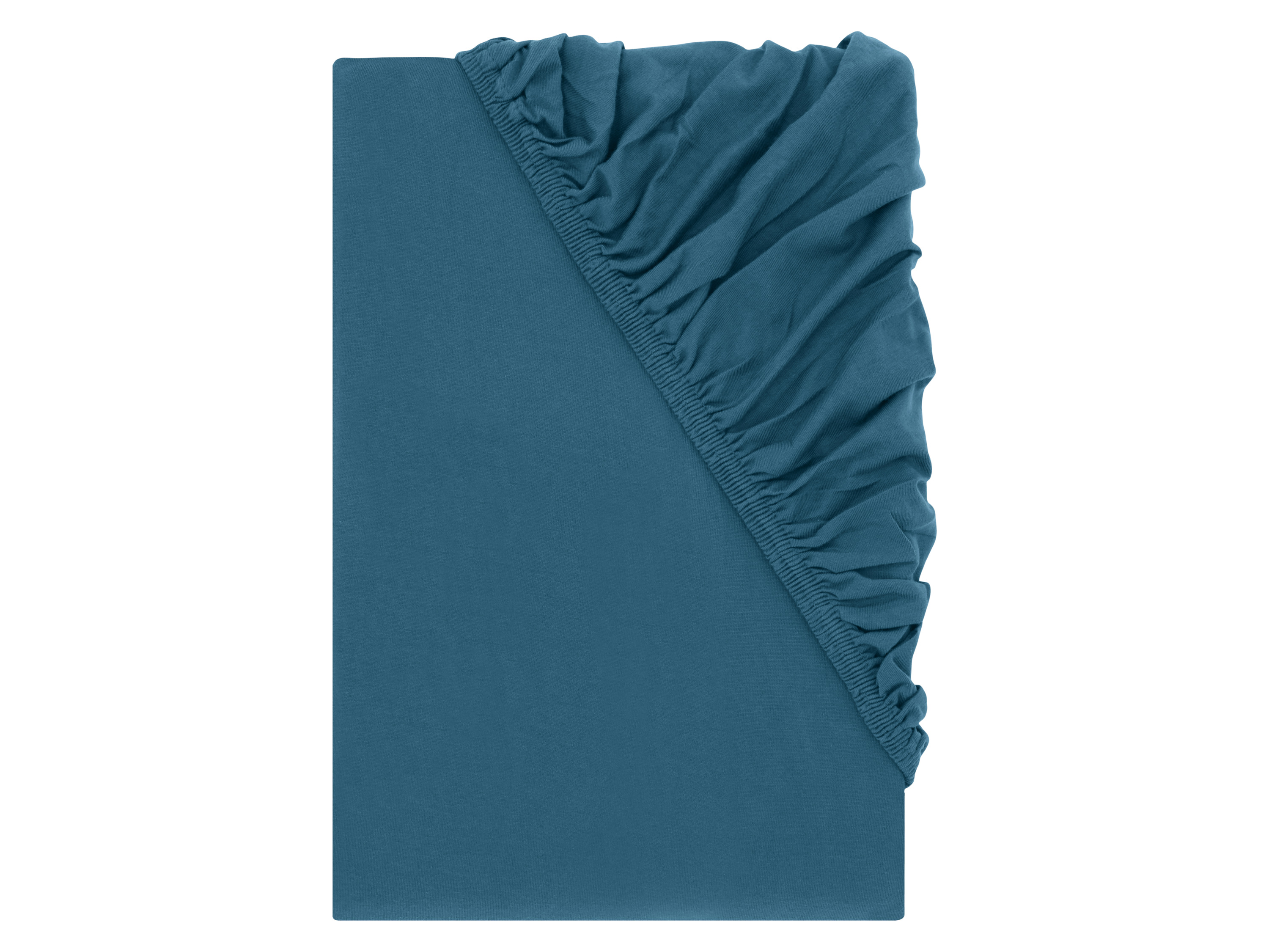 LIVARNO® Napínacia džersejová plachta, 90 – 100 x 200 cm (modrá)