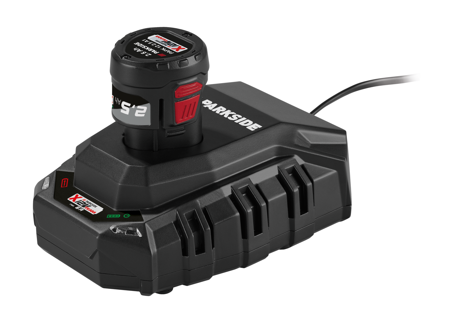 PARKSIDE PERFORMANCE® Akumulátor 12 V/2,5 Ah PAPK 12 2.5 B1 + Nabíjačka 6 A PLGK 12 6.0 B1