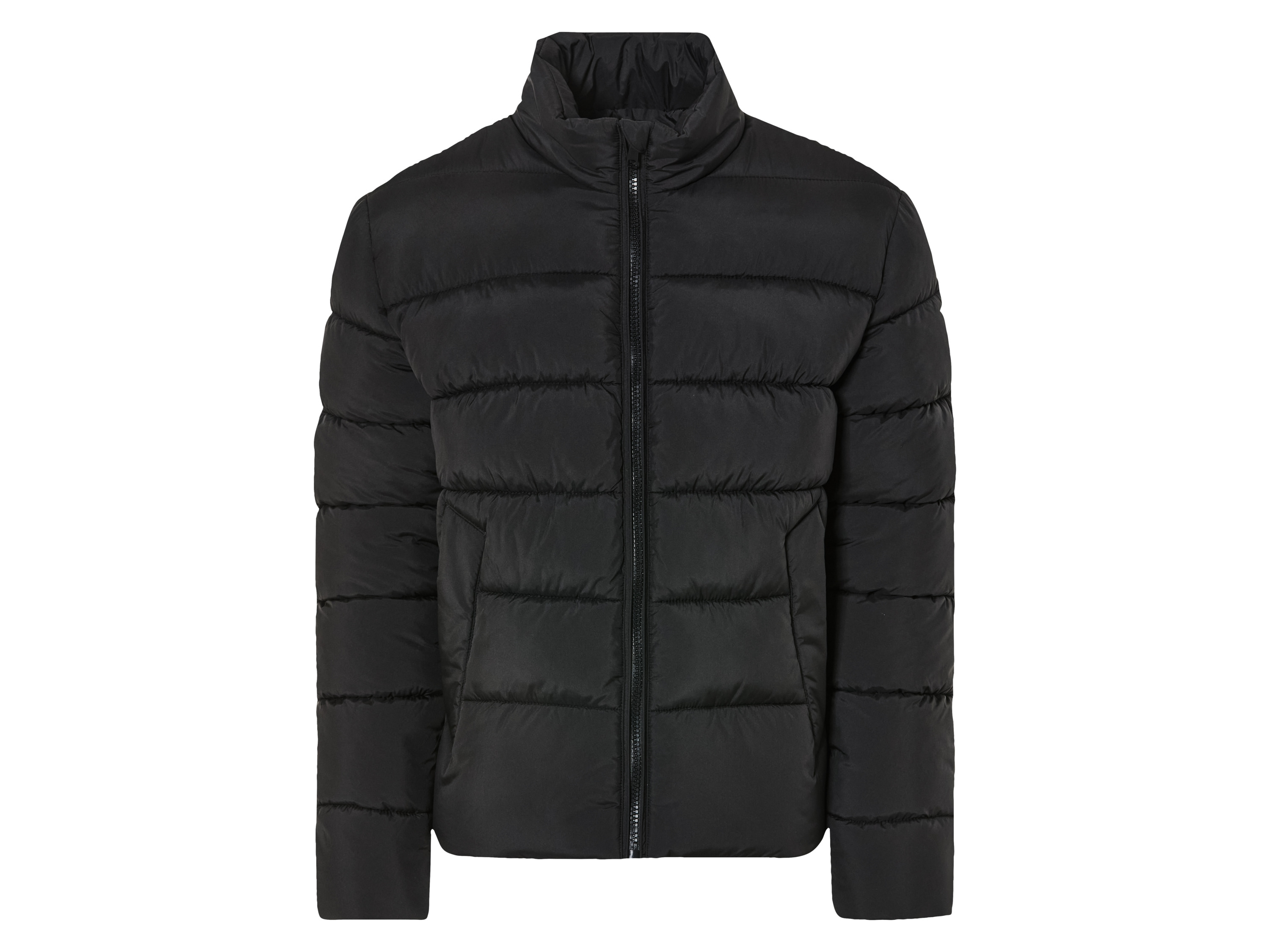 LIVERGY® Pánska prešívaná termo bunda (XL (56/58), čierna)