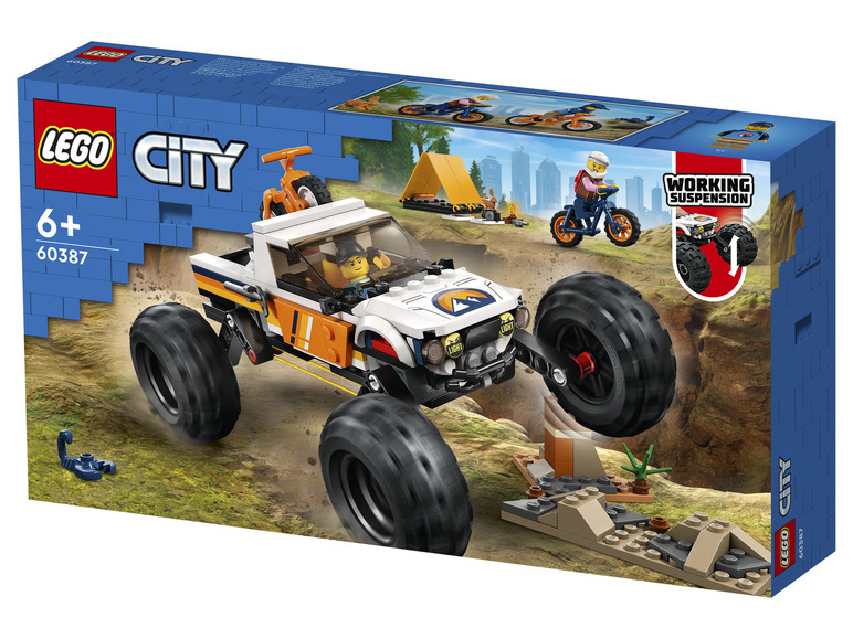 Prejsť na zobrazenie na celú obrazovku: LEGO® City 60387 Dobrodružstvá s terénnym autom 4 x 4 – obrázok 9