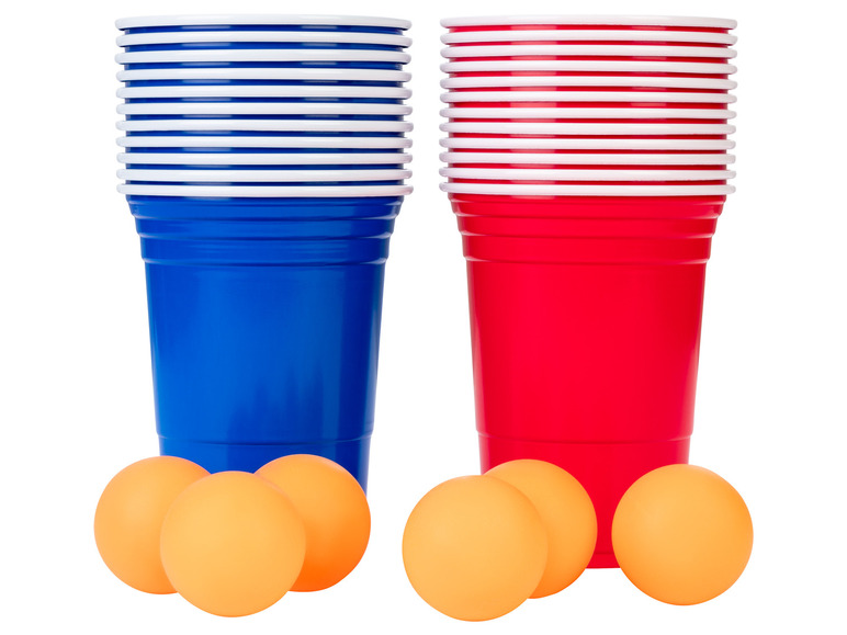 ERNESTO® Súprava na beerpong, 28-dielna