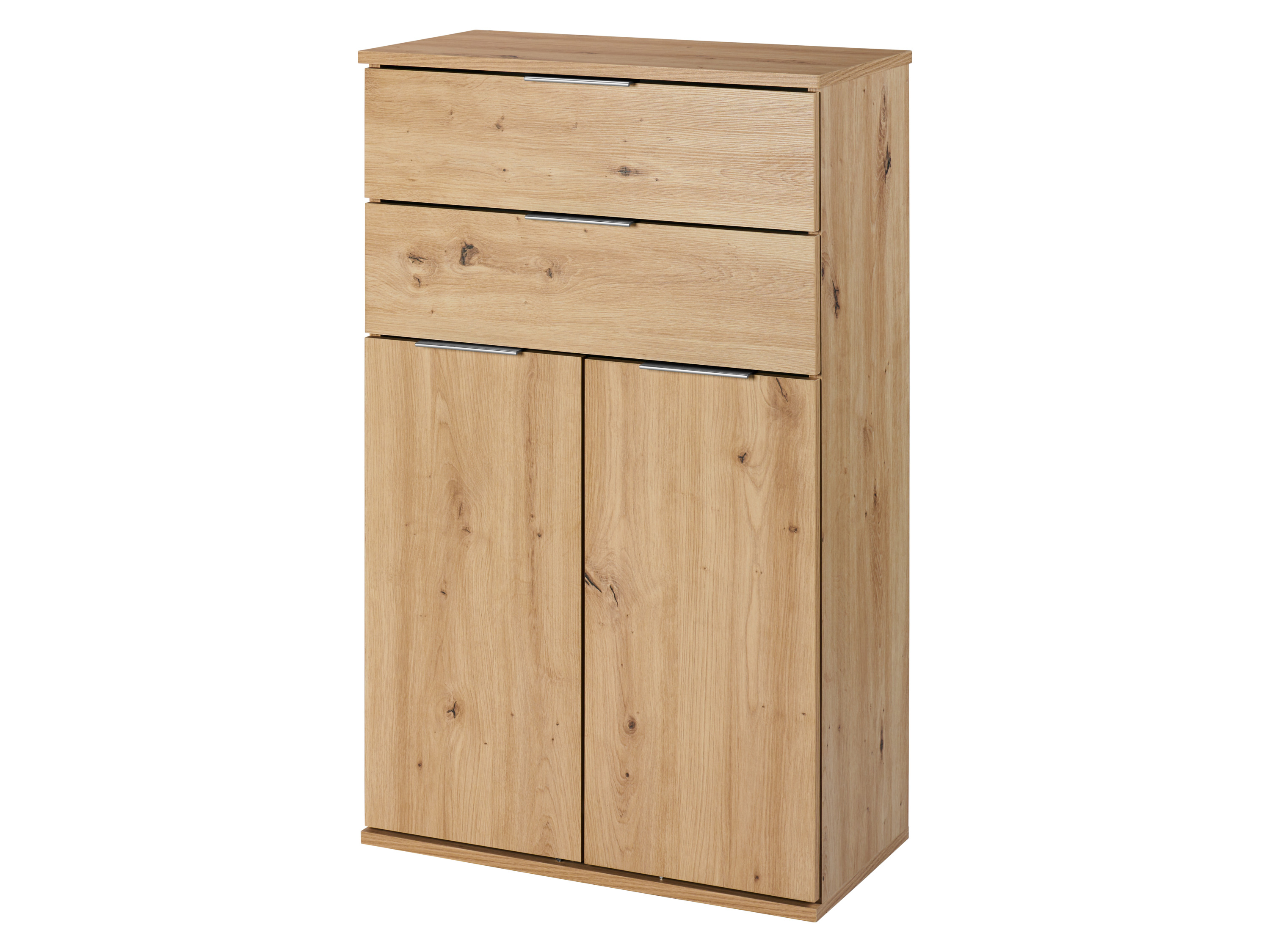 LIVARNO home Komoda s 2 dvierkami a 2 zásuvkami