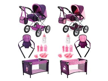 Bayer Design Súprava pre bábiky Grande Kombi s cestovnou postieľkou