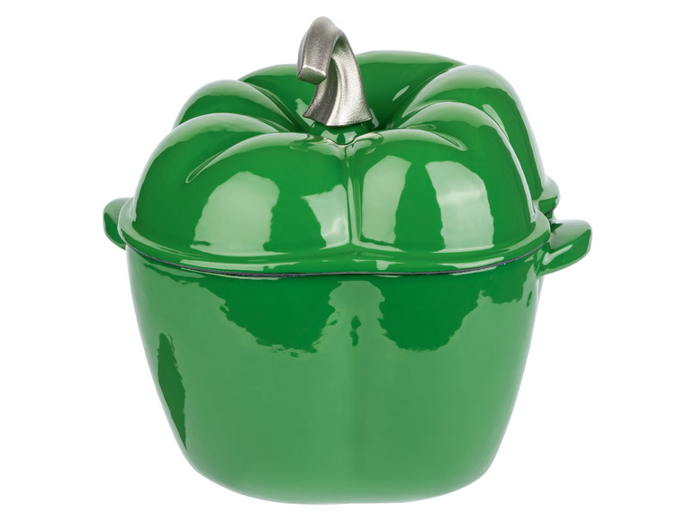 Prejsť na zobrazenie na celú obrazovku: GSW Liatinový hrniec Paprika, Ø 18 cm – obrázok 2