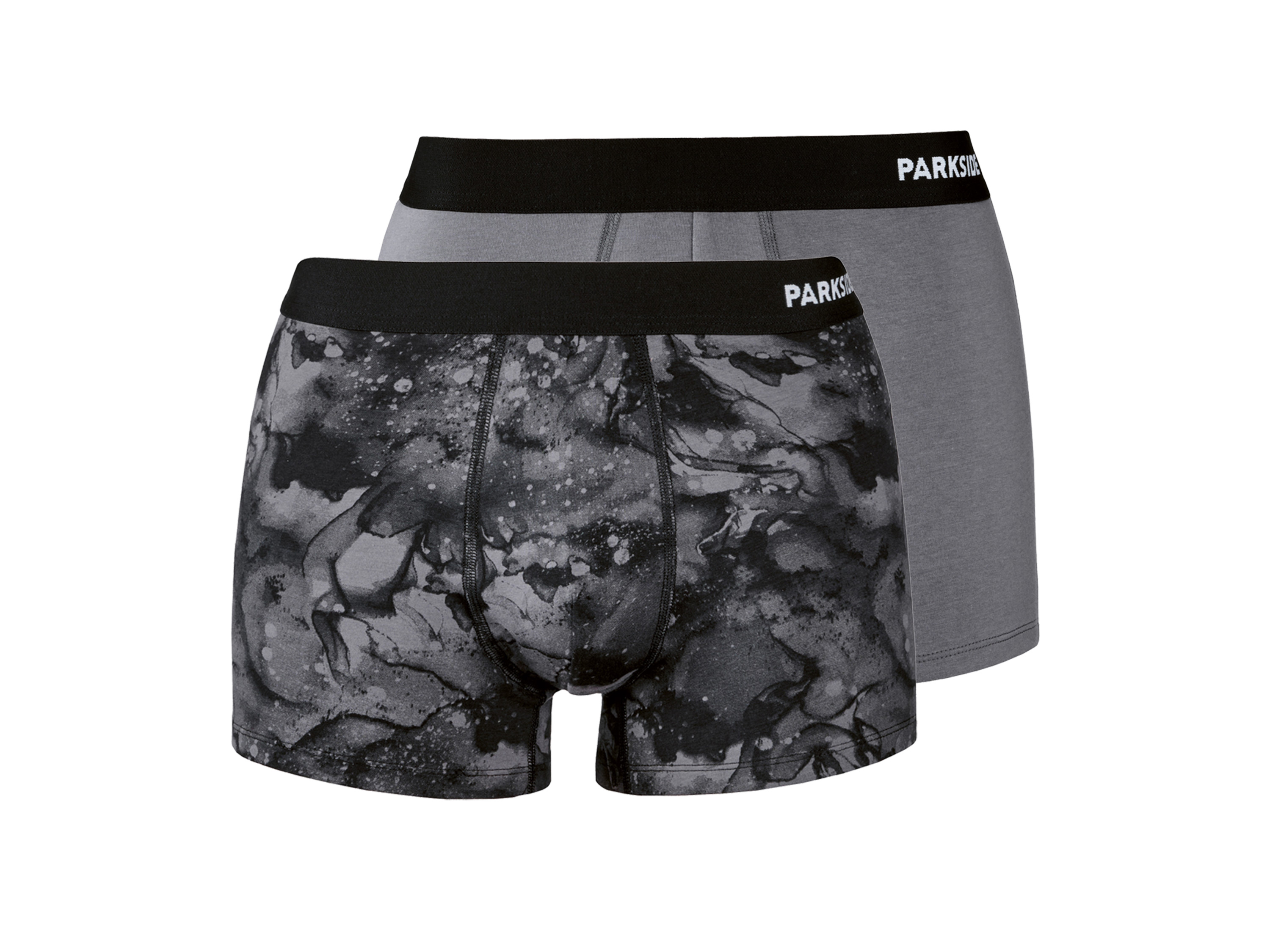 PARKSIDE® Pánske boxerky, 2 kusy (sivá, 4/S)