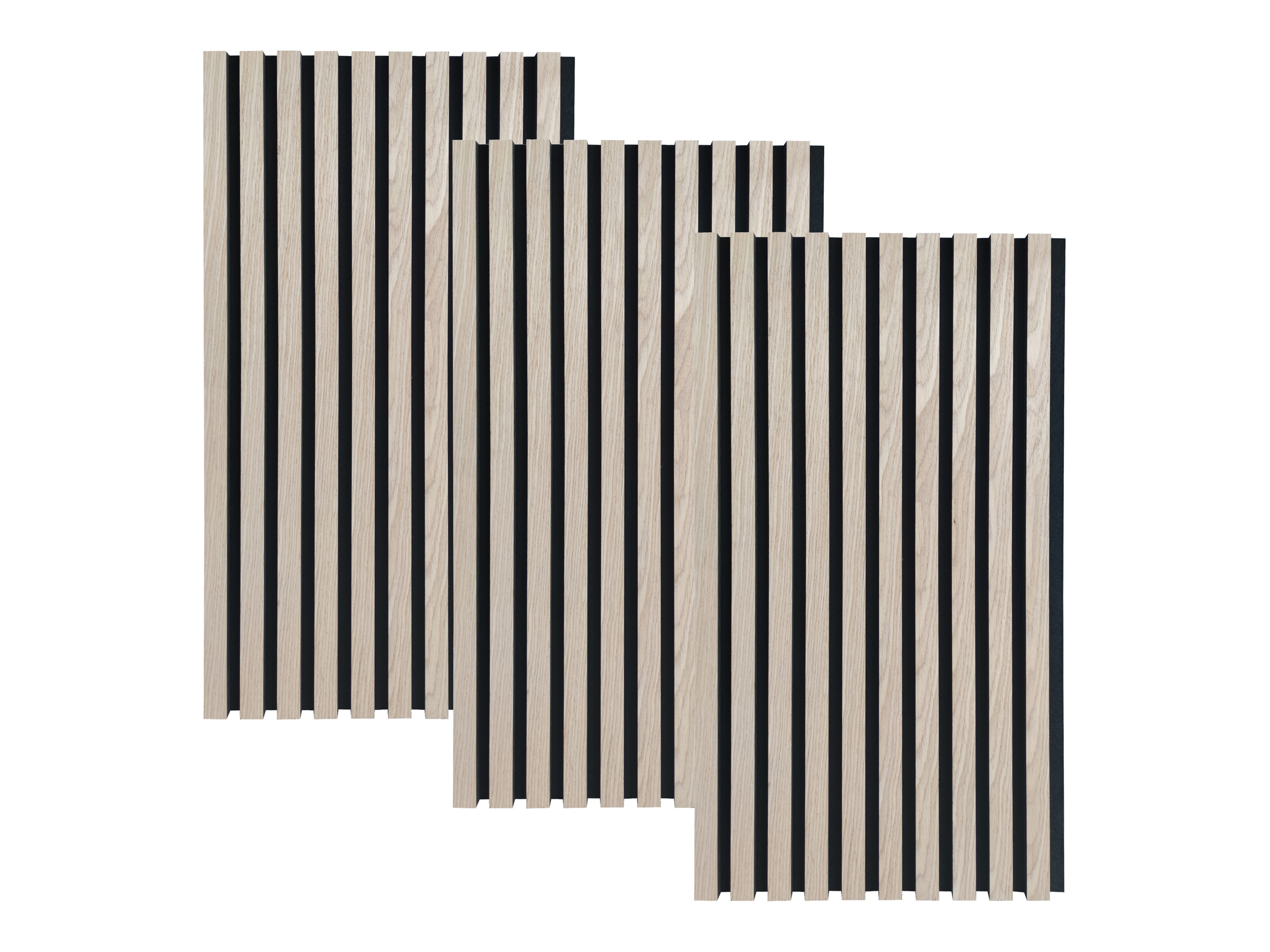 HOME DELUXE Akustický panel SONIC (3 x 80 x 40 cm, svetlý dub)