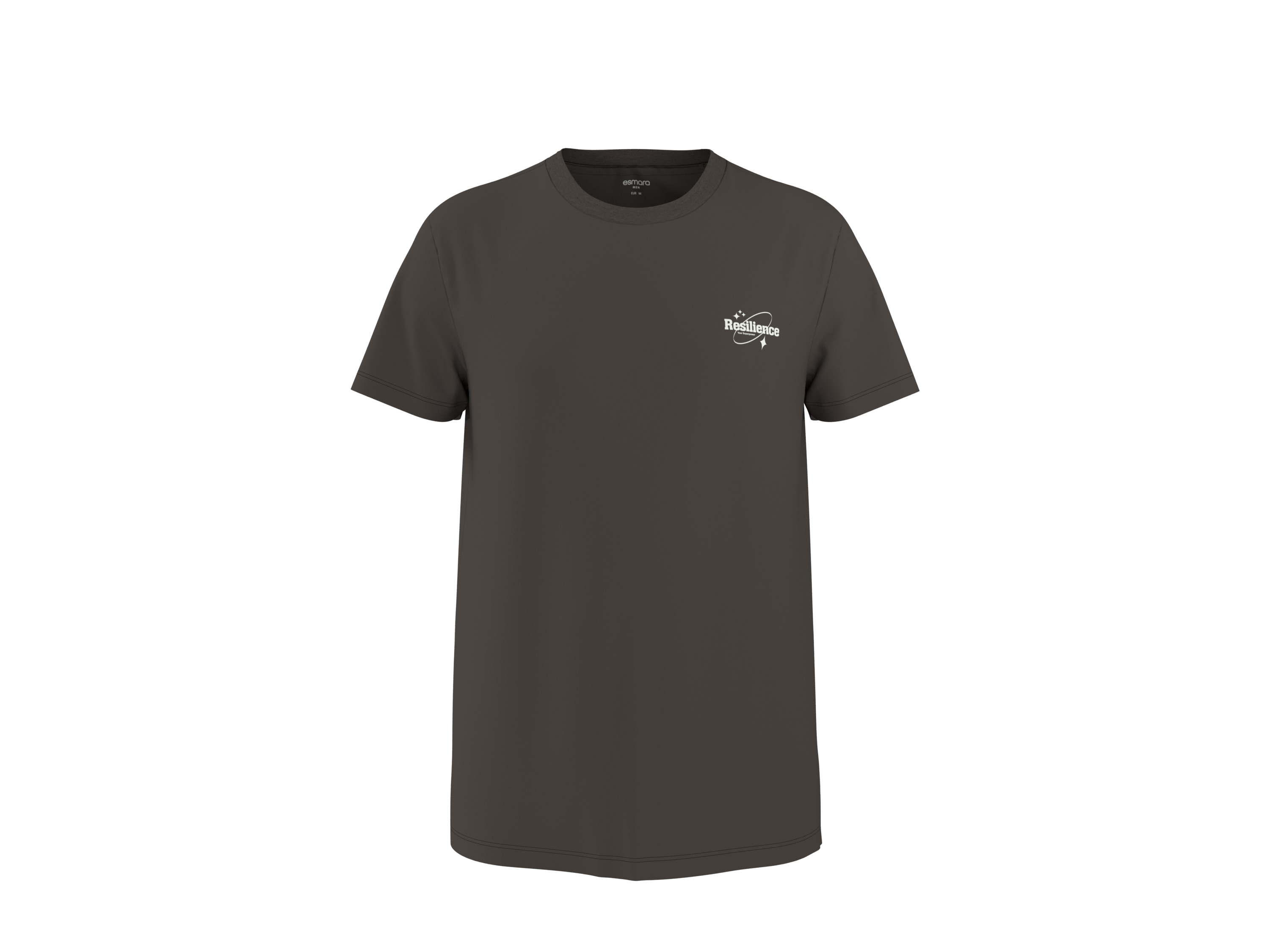 ESMARA MEN Pánske tričko (hnedá, XL (56/58))