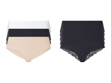 esmara® Dámske bezšvové nohavičky, 5 kusov