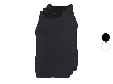 esmara Men Pánske tielka z jemnej rebroviny XXL, 3 kusy