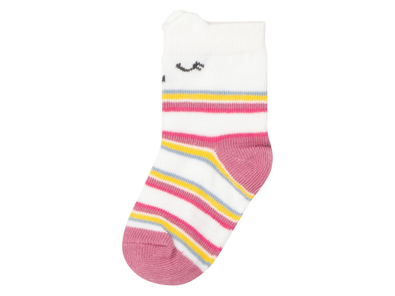 Prejsť na zobrazenie na celú obrazovku: lupilu Dievčenské ponožky pre bábätká, 5 párov – obrázok 4