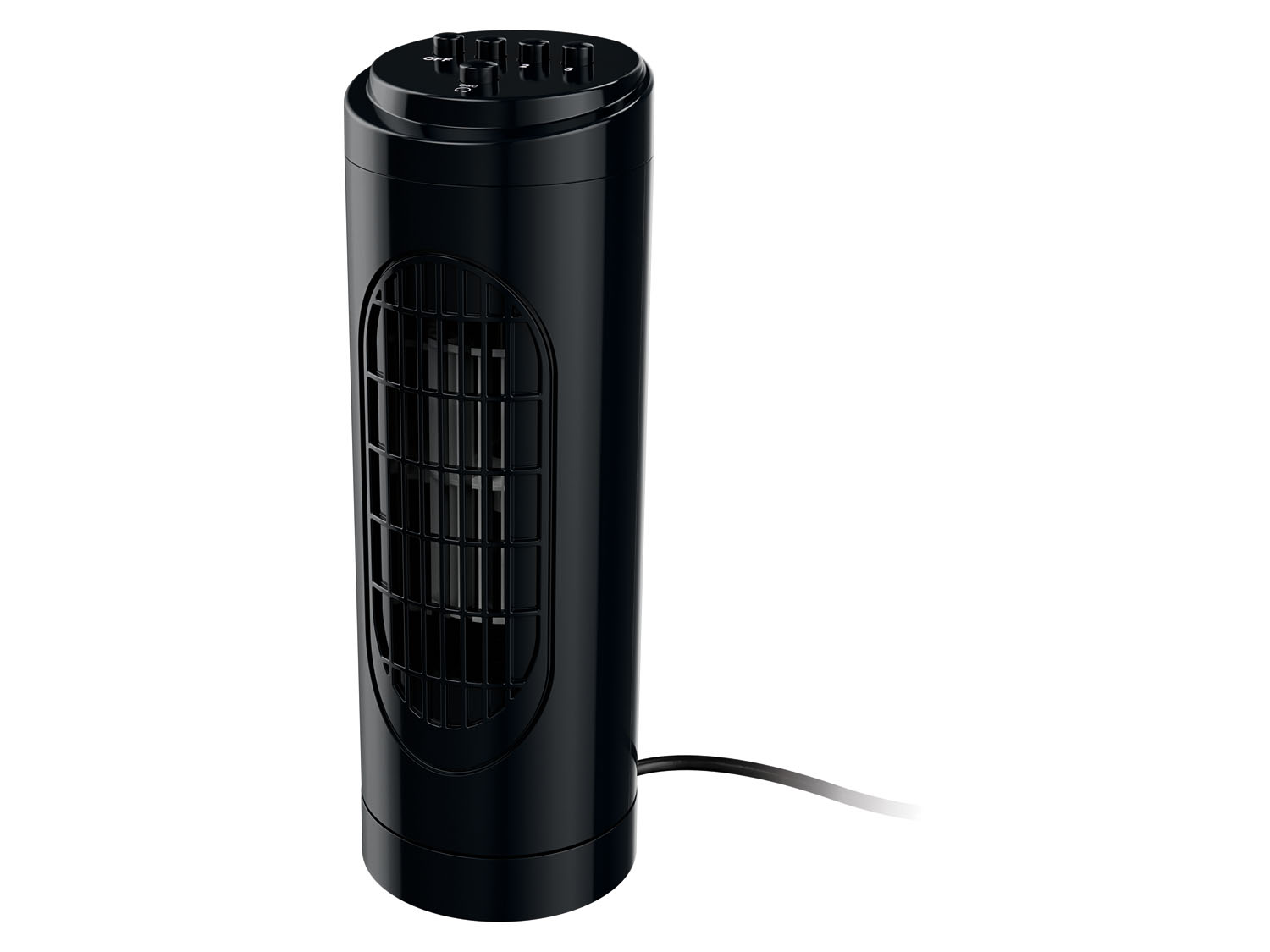 SILVERCREST® Vežový miniventilátor STVM 30 B2 (čierna)