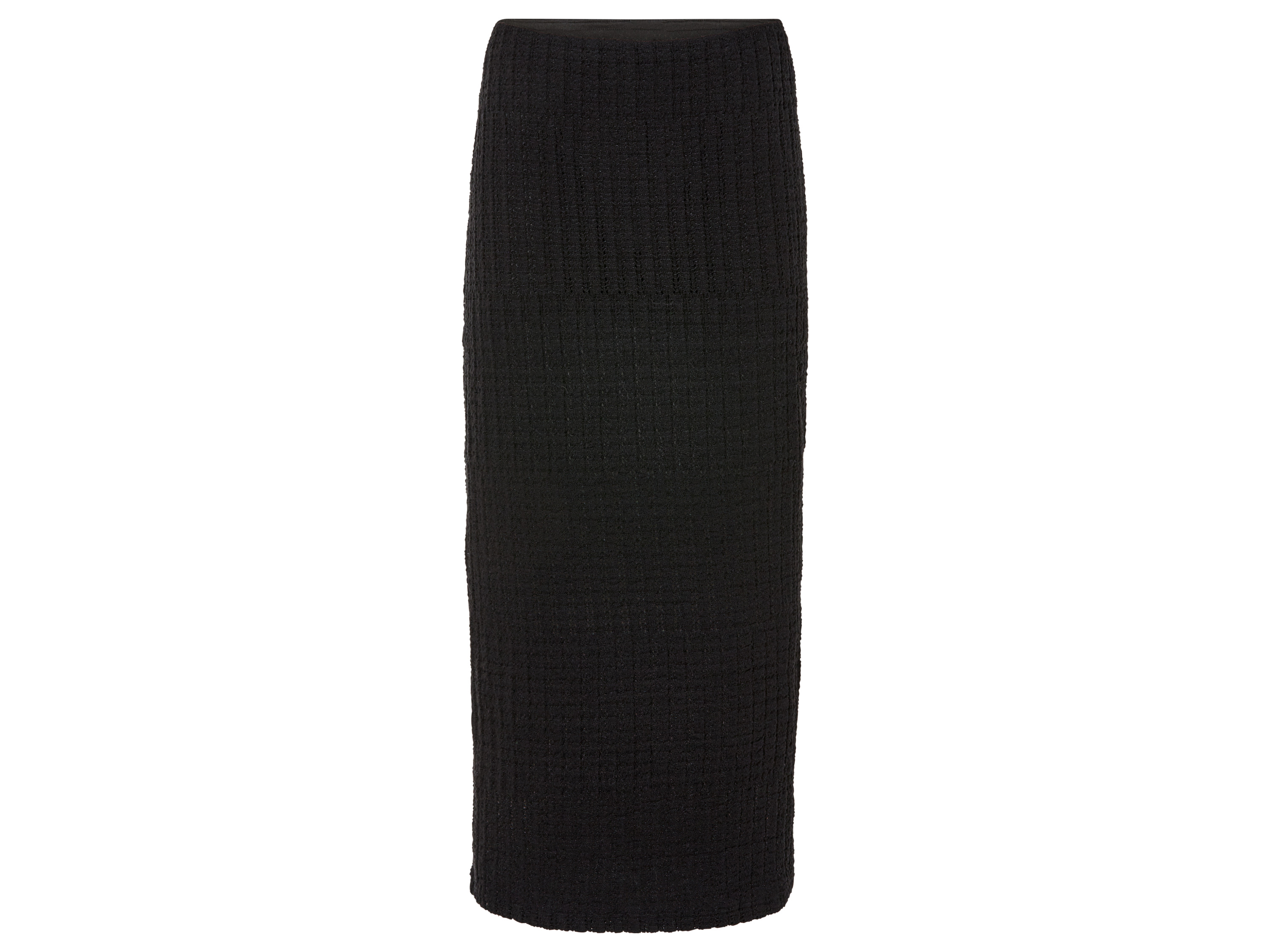 esmara® Dámska háčkovaná midi sukňa (XS (32/34), čierna)