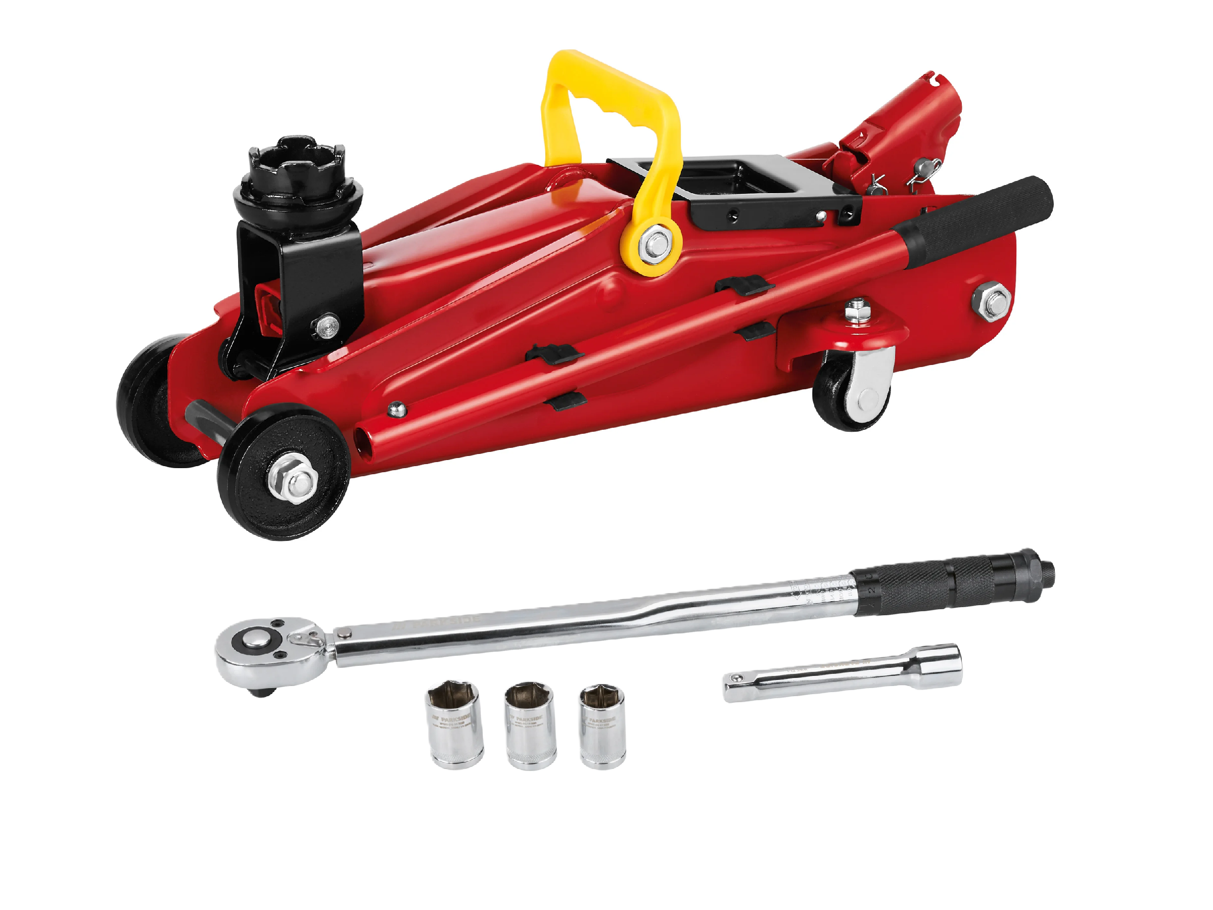 ULTIMATE SPEED® Hydraulický zdvihák + Súprava momentových kľúčov, 12,5 mm