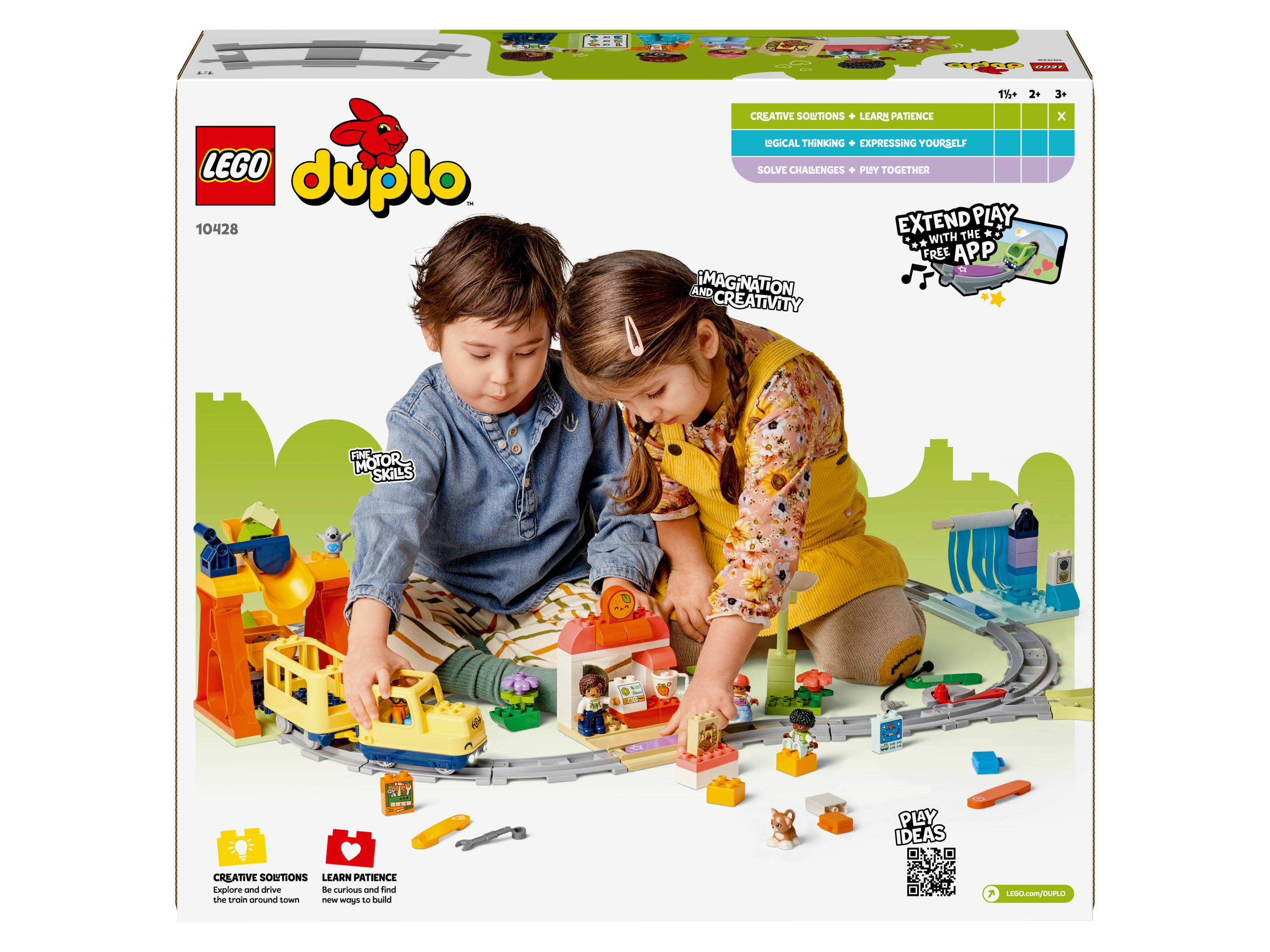 LEGO® DUPLO® 10428  Veľký interaktívny komunitný vláčik