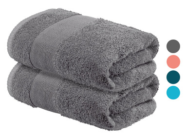 LIVARNO home Froté uterák, 50 x 100 cm, 2 kusy