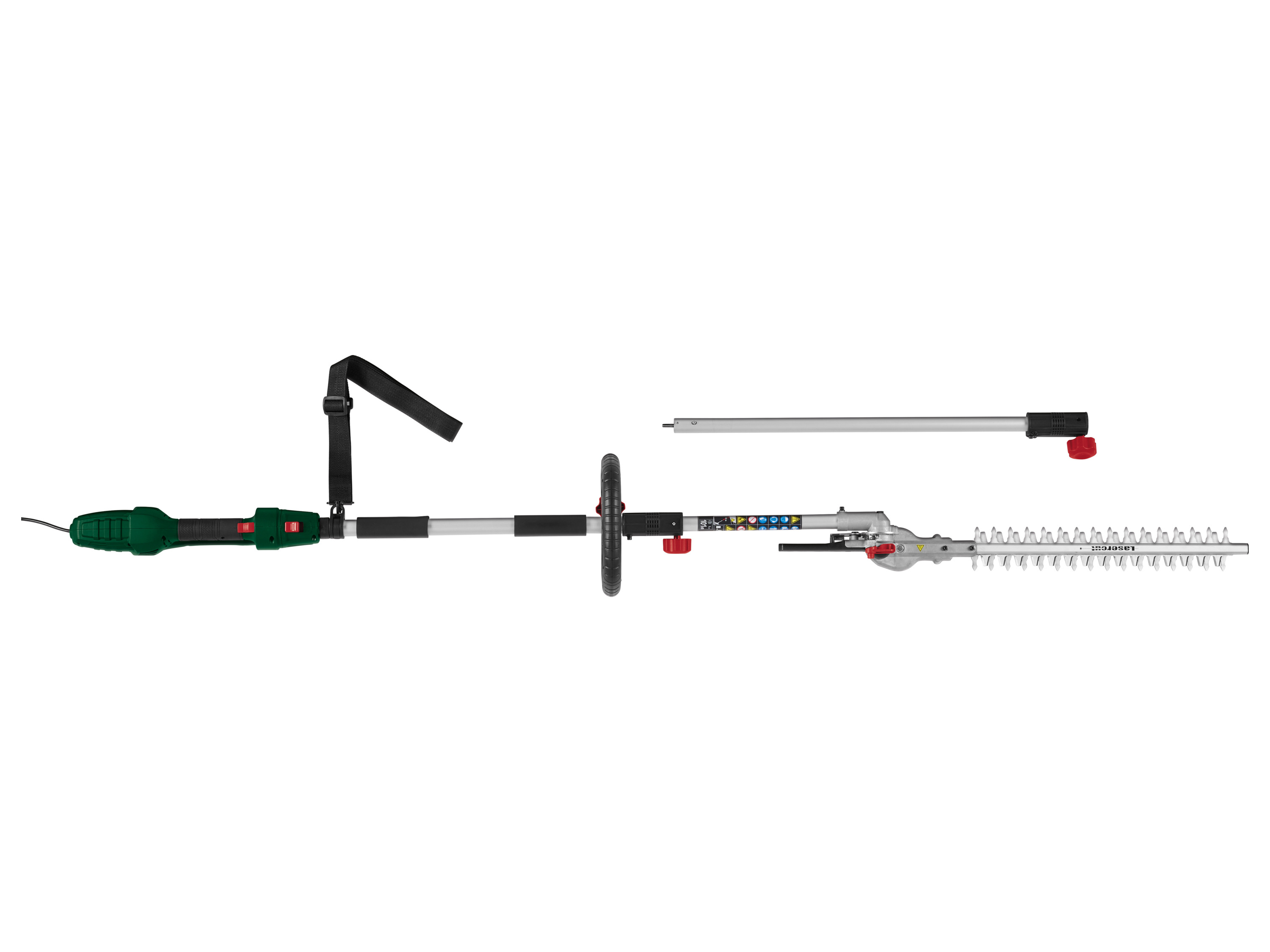 PARKSIDE® Elektrické nožnice na živý plot s dlhou násadou PEHSL 710 A1