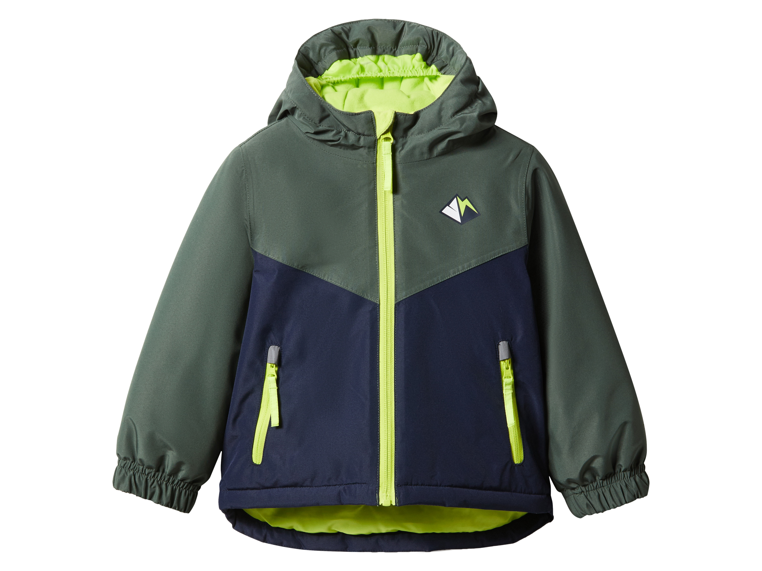 lupilu® Chlapčenská zimná bunda (zelená/navy/limetková, 86/92)