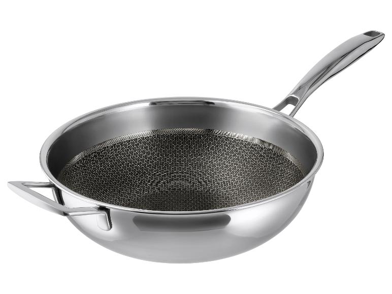SILVERCREST® Wok z nehrdzavejúcej ocele Premium, 28 cm