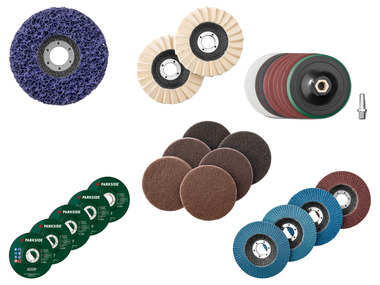 PARKSIDE® Súprava kotúčov k uhlovej brúske, 115 mm