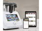 Kuchynský robot Monsieur Cuisine smart s tabletom a aplikáciou pre smartfón.