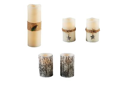 LIVARNO home Vosková LED sviečka