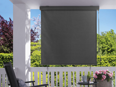 LIVARNO home Zvislá markíza, 2,5 x 1,4 m, antracitová