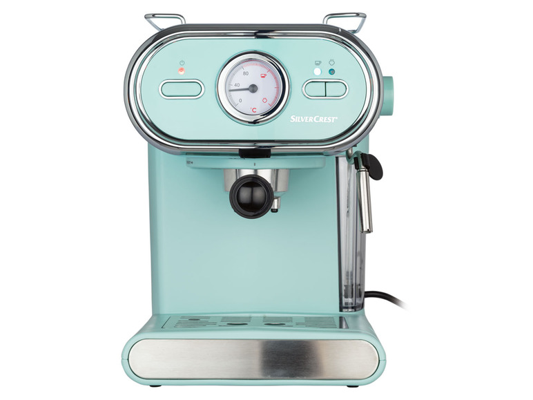 SILVERCREST® KITCHEN TOOLS Espresso kávovar SEM 1100 D3, mentolový