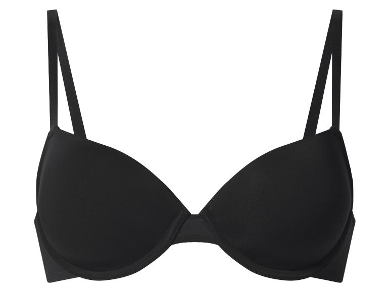 esmara® Dámska podprsenka, 2 kusy (čierna/béžová, 85C)
