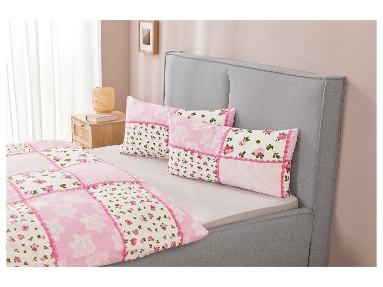 Livarno home Obliečka na vankúš, 2 kusy (patchwork)