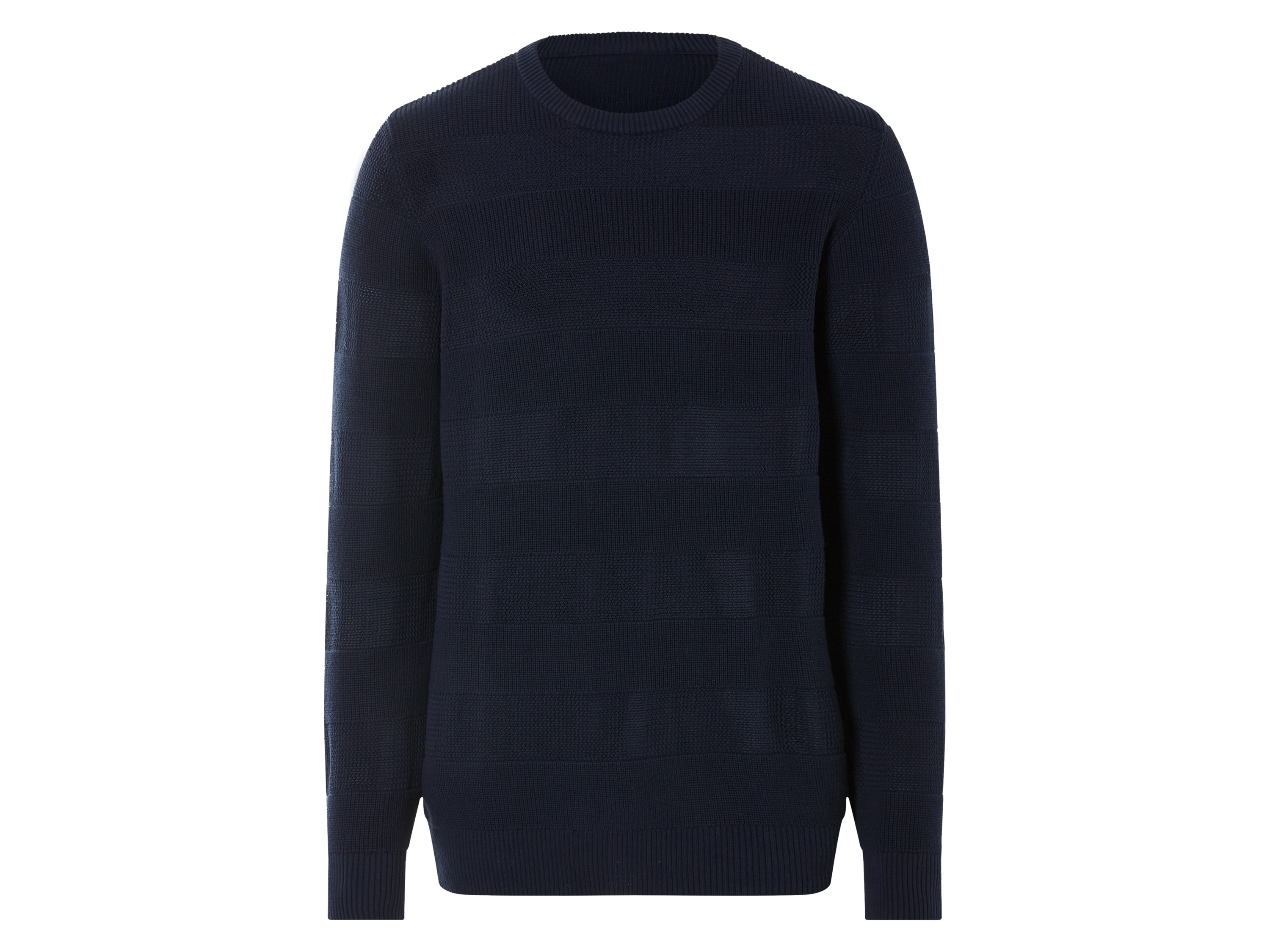LIVERGY® Pánsky pletený pulóver  (navy modrá, M (48/50))
