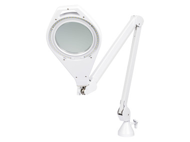 LIVARNO home Upínacia LED lampa s lupou