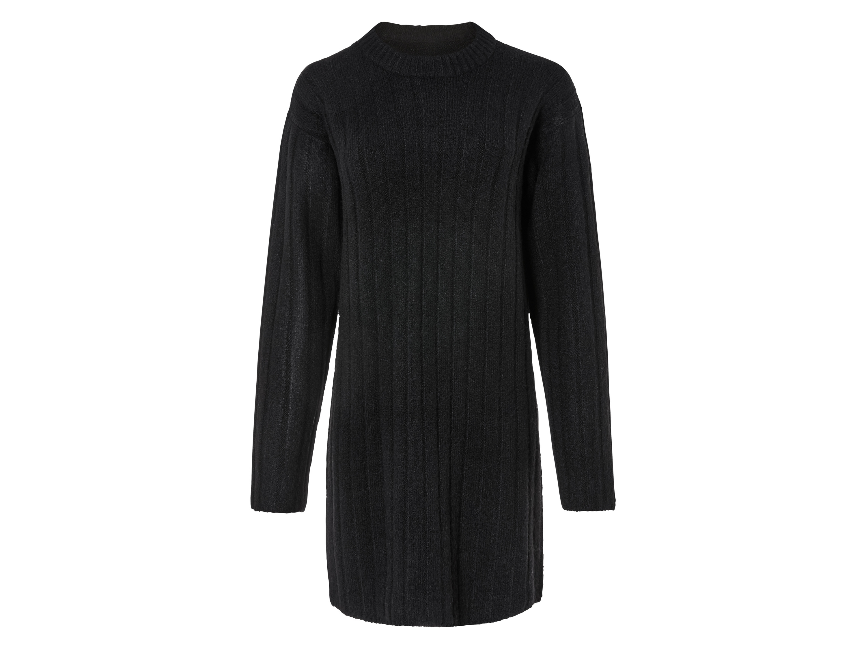 esmara® Dámske pletené šaty (XS (32/34), čierna)