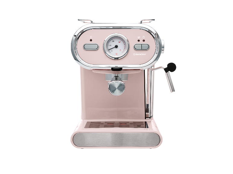 SILVERCREST® Kávovar SEM 1100 E1/SOEM 1100 E1, bledoružová