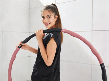 CRIVIT Obruč Hula-Hoop, 6-dielna