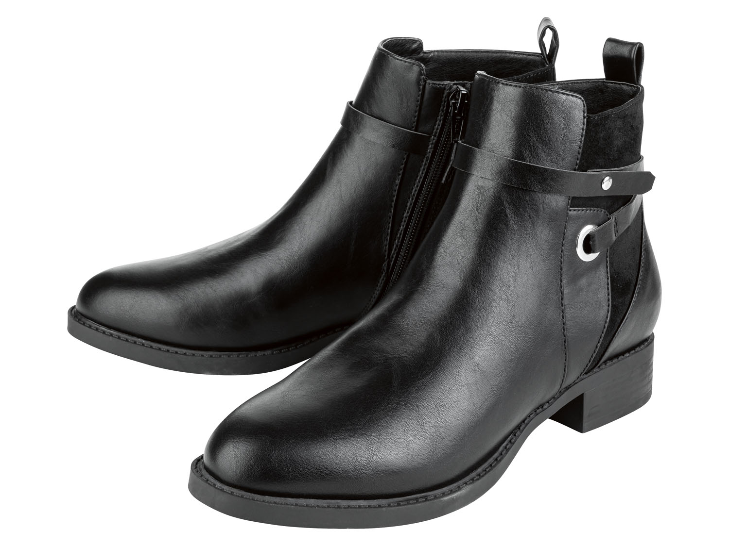 esmara® Dámske členkové čižmy (čierna, 38)