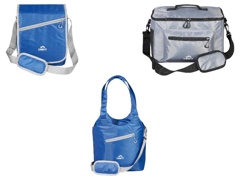 Tašky Crivit: crossbody, chladivá a nákupná.