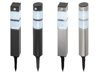 LIVARNO® Solárne záhradné LED svietidlo s pohybovým senzorom